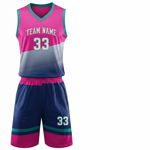 Nouvel ensemble maillot et short de basketball 2026 – Tenue d'entraînement personnalisée sans manches, colorée, pour homme – Style Hip Hop Streetwear - Product Image 2