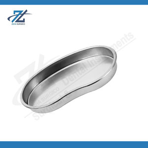 Plateau médical en acier inoxydable de bonne qualité, réutilisable, plateau pour instruments chirurgicaux manuels, pour hôpital, clinique, usage dentaire, fabriqué au Pakistan - Product Image 4
