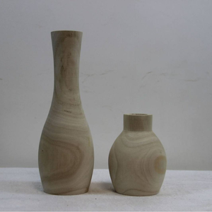 Florero de Madera Gris Lavada de Alta Calidad, Clásico, Ligero, Hecho a Mano, Ecológico, Personalizable, Decoración para el Hogar, Regalo, MULTI CRAFT - Product Image 6