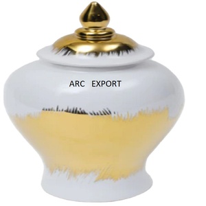 Pot de gingembre moderne en laiton, design de décoration, dernier Style Antique, Simple et luxueux - Product Image 1