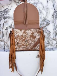 กระเป๋าถือหนังวัวงานแกะสลักมือกระเป๋ามีขอบแบบมีสไตล์กระเป๋าถือดีไซน์ใหม่สำหรับผู้หญิงกระเป๋าดีไซเนอร์อเนกประสงค์ - Product Image 5