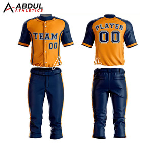 Uniforme de Béisbol de Corte Atlético, Material Ligero y Elástico Diseñado para Máxima Movilidad, Velocidad y Comodidad del Jugador - Product Image 4