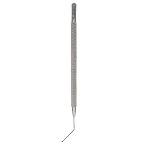 Punta de Espátula de 0.5mm, Longitud Total 12.5cm, Lente Jaffe de Acero Inoxidable Quirúrgico Oftálmico Manual de Alta Calidad con Certificación CE - Product Image 3