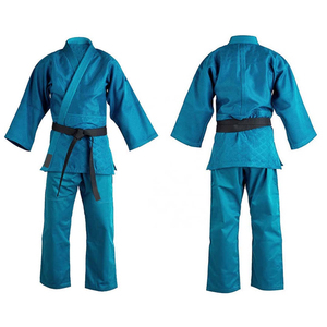 ชุดยูโด/ยิวยิตสู BJJ คุณภาพสูง น้ำหนักเบา สวมใส่สบาย ดีไซน์ใหม่ ผ้าฝ้าย 100% ด้านหน้า - Product Image 4
