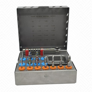Kit de Taladros Quirúrgicos para Implantes Dentales, Herramientas Básicas, Destornilladores Hexagonales de Trinquete, Pernos Paralelos - Product Image 1