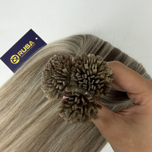 Extensiones de cabello vietnamitas de punta plana, cabello humano de doble trama, liso natural con colores oscuros y marrones - Product Image 3