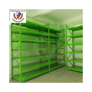 Sistema de estante de acero resistente a precio de fábrica, almacenamiento de almacén mediano industrial de 5 capas, estantes de servicio mediano para un almacenamiento eficiente - Product Image 4