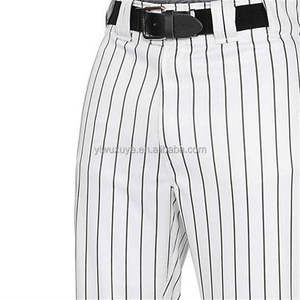 Vêtements de sport, pantalon de baseball à rayures imprimées colorées personnalisées, bas ouvert, 100% polyester respirant, nom de l'équipe - Product Image 6