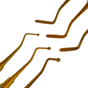 3 Piezas Pulidor de Bolas Manual para Rellenos Dentales de Plástico Compuesto, Instrumentos Restauradores Dentales con Empuñadura Ergonómica y Mango Dorado - Product Image 6