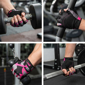 Gants de fitness à bas prix avec support pour les poignets pour femmes, confortables, coupe décontractée, design tactique, couleur personnalisée, gants de gym durables - Product Image 5