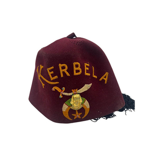 Sombrero Fez con Colores Personalizados, Bordado a Mano, Pedrería y Adornos Metálicos, para Adultos, Ideal para Fiestas al Aire Libre, Uso Diario Informal - Product Image 1