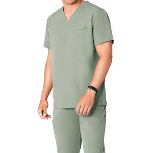 Tenues d'infirmiers pour hommes, couleur personnalisée, uniforme professionnel du personnel médical, vente en gros - Product Image 4