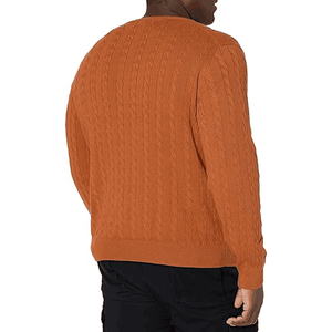 Pulls pour hommes de haute qualité, couleur unie, manches longues, décontractés, avec logo personnalisé, design automne et sublimation, vente en gros - Product Image 2