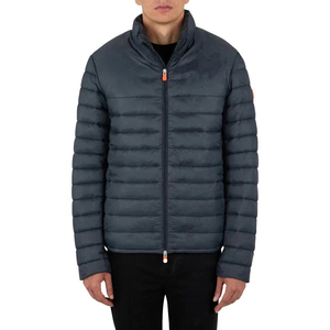 OEM ODM New Arrival Solid Dark Grey Color Bubble <b>Jacket</b> Custom Logo Breathable Fabric Sloid Pattern Padded Puffer Men's <b>Jackets</b> - Product Image 4