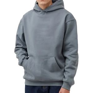 Sudaderas con Capucha de Invierno para Hombre, Lisas, Personalizables con Logotipo, de Forro Polar, Manga Larga, Negras, Talla Grande - Product Image 1