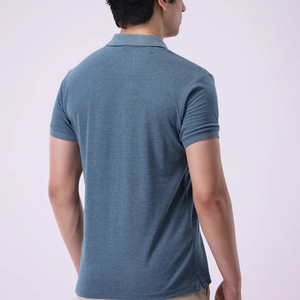 Polo de Alta Calidad con Nuevo Diseño y Logotipo Personalizado para Hombre, Polo de Golf de Manga Corta Liso para Hombre - Product Image 2