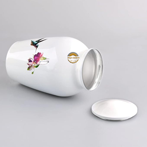 High End Wooden Memorial <b>Box</b> for <b>Ashes</b> Natural Wood Funeral Urn with Custom Logo Handcrafted Wooden Urn for Cremated Remains - Product Image 3