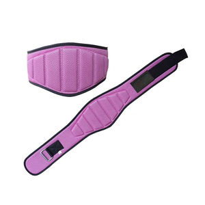 Custom Self-locking Nylon Weight Lifting <b>Belt</b> Cross-fit Athletes Waist Protect Bodybuilding Gym Training Weightlifting <b>Belts</b> - Product Image 1