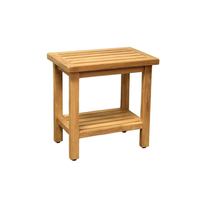 teak wood <b>shower</b> <b>stool</b> bench made in indonesian furniture solid wood - Product Image 1