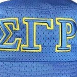 Sigma Gamma Rho Embroidered Bucket <b>Hat</b> Royal Blue Gold Greek Sorority Letter Design <b>Women</b> Casual <b>Sun</b> Cap Custom College Summer - Product Image 6