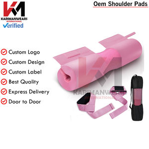 Almohadilla de espuma resistente para barra con correa de velcro para sentadillas, empujes de cadera, cuello, hombros, gimnasio, fitness, levantamiento de pesas - Product Image 2