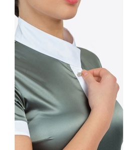 Ropa ecuestre al aire libre para mujer, camisa de espectáculo de equitación en estilo único, camisa de espectáculo con logotipo de impresión personalizado - Product Image 2