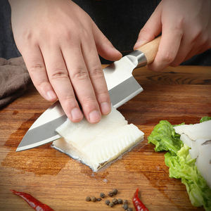 Couteaux de chef en acier Damas faits à la main, manche en bois, fabricant OEM sur mesure, fournisseur en gros Pakistan, couteaux de chef pour usage en cuisine - Product Image 4