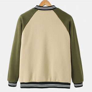 Chaqueta Varsity de Alta Calidad al por Mayor para Hombre, Bordado Chenille, Mangas de Cuero, Chaqueta Varsity Personalizada con Letras de Béisbol para Hombre - Product Image 2