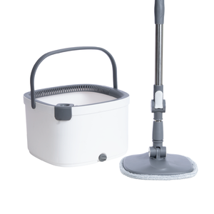 Ensemble de serpillères rotatives Hokori 9561 avec rotation à 360° °   Serpillère microfibre rotative et seau centrifuge - Product Image 1