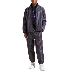 Customized Made Iridescent <b>Reflective</b> Latest Fashion Stylish Outdoor Waterproof Eco-Friendly Windproof Quilted High <b>Jackets</b> <b>Men</b> - Product Image 4