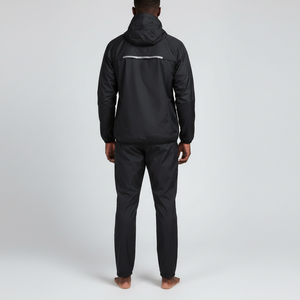 Waterproof <b>PVC</b> Coated Sauna Suit Weight Loss Fitness Sweat Training Suit Premium Gym Clothing Breathable Polyester Fabric - Product Image 5