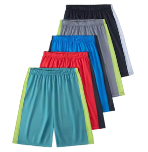 Shorts de sport pour homme à séchage rapide, assortis aux couleurs, pour la course à pied, le basketball, le football, l'entraînement, respirants, athlétiques, pour la salle de sport, 100% polyester - Product Image 2