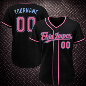 Sweat-shirt Hip-Hop Respirant Imprimé Numérique OEM pour Baseball et Softball, Hommes, Femmes, Adultes, avec Logo Cousu, Nom et Blocs de Couleurs, Maillot - Product Image 2