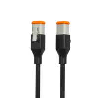 Kabel DT06-2S tahan air seri DT 2 Pin otomotif konektor kabel cetak timbul kawat Harness