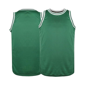เสื้อบาสเก็ตบอลแบบตาข่ายระบายอากาศได้ดี ทนทาน สำหรับทุกเพศ พรีเมียม คอวี แขนกุด พิมพ์ลายแบบรีดร้อนตามสั่ง - Product Image 3