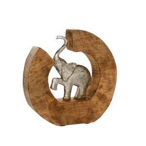 Metal <b>Elephant</b> Statue For Home And Office <b>Decor</b> With Beautiful Handcrafted Design And Attractive Color Finish - Product Image 3