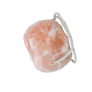 Bloc de sel rose de l'Himalaya naturel avec corde, complément minéral pour animaux (bovins, chevaux, chiens) - Product Image 2