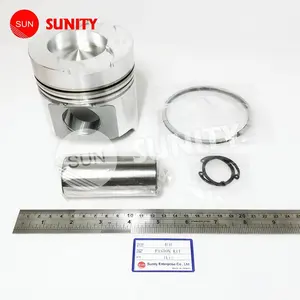 TAIWAN SUNITY TOP QUALITY PISTON KIT 4LA for Yanmar piston pin clip rings Diesel Marine 4LA PISTON SET