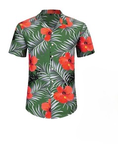 T-shirt Hawaïen pour Homme – Vente en Gros OEM – Respirant, Confortable, Décontracté – Qualité Supérieure, Prix Abordable – Chemises pour Hommes Adultes - Product Image 2