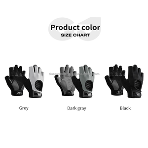 ถุงมือออกกำลังกายแบบไม่มีนิ้วสำหรับยกน้ำหนักถุงมือออกกำลังกายสำหรับทุกเพศ - Product Image 5