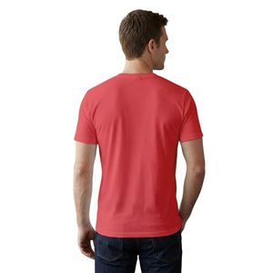 T-shirt personnalisé pour homme à col en V, manches courtes, uni, décontracté, basique, haut d'été, vêtements de tous les jours, mode masculine - Product Image 2