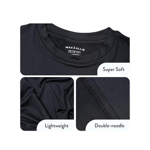 Camiseta Corta Oversize para Mujer, de Algodón, Corte Holgado, Hombros Caídos, Estilo Urbano, Lisa, con Logotipo Personalizado - Product Image 5