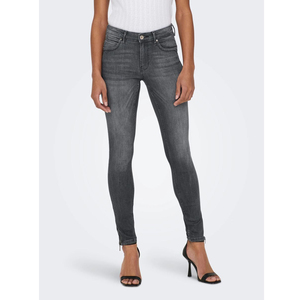 High Ladies Skinny Mid-Waist Jeans Latest Design <b>Denim</b> Grey Bottom Zipper <b>Stretch</b> Pencil <b>Denim</b> Pants High Pockets Made Cotton - Product Image 5