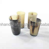 Personalizado exquisito Vintage oso bebiendo Koi taza hecha a mano cuerno Natural corto antiguo tallado estilo Animal negocio perfecto - Product Image 3