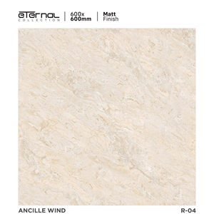 Carreaux de sol en porcelaine moderne à effet mat 600x600 mm (24x24 po) – Carreaux céramiques vitrifiés de qualité supérieure pour intérieur, salon et cuisine - Product Image 1