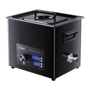 Pulitore a Ultrasuoni Professionale da 10L in Acciaio Inossidabile con Controllo a Manopola e Cestello per la Pulizia, Pulitore a Ultrasuoni Domestico - Product Image 1