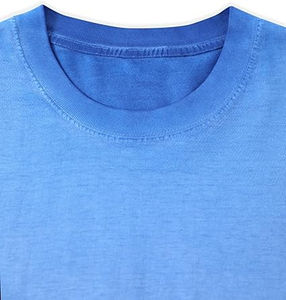 Camiseta de Verano para Mujer, Talla Grande, Estilo Vintage, Ligera, 100% Algodón, Hombros Caídos, Corte Regular, Lavado Ácido, Corte Alargado - Product Image 3