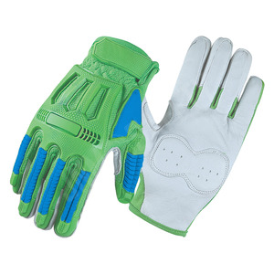 ถุงมือช่างหนังวัวแท้ลายเม็ดหนัง พร้อมซับใน Nomex ป้องกันงานอุตสาหกรรม ป้องกันการบาด ทนความร้อน ทนแรงกระแทก - Product Image 3