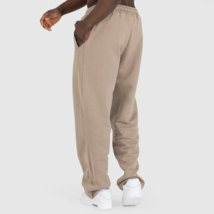 Wholesale Custom Design and Style Joggers Pants Custom Embroidered Logo Elastic Waist <b>Plain</b> Casual Pleated Joggers Pants - Product Image 5