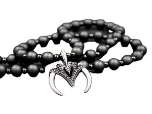 สร้อยคอเขาควายวัวมาใหม่ของผู้หญิงเครื่องประดับกระดูกรูปสัตว์ขัดเงาลูกปัดดีไซน์ธรรมชาติสำหรับผู้หญิงของขวัญแต่งงานสำหรับเด็กผู้หญิง - Product Image 5